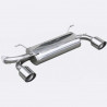 Terminaux / Silencieux Inoxcar Inox Subaru BRZ 200ch Sortie 1x102mm