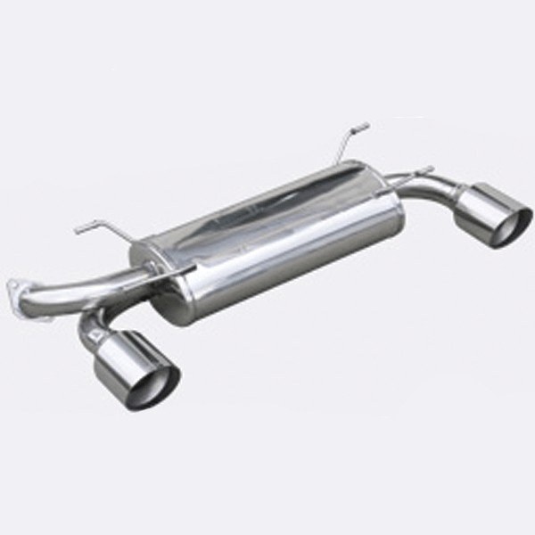 Scarico / Silenziatore Inoxcar Inox Subaru BRZ 200ch Uscita 1x102mm - IC-SUBRZ01102R - SUBRZ.01.102R - 3661768428788