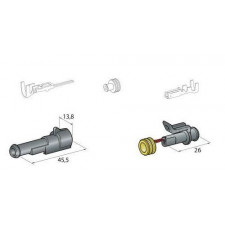 1 pole watertight connector Superseal type