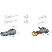 Connecteurs étanches 2 Voies