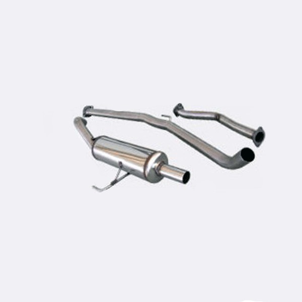 Linie Gruppe N Inoxcar Edelstahl Außendurchmesser Rohr 70mm Renault Clio II RS Phase 1 - IC-LRE05 - LRE.05 - 3661768287767