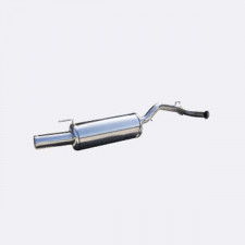 Terminale Scarico inox Inoxcar Renault Clio 1 1.8 8V 93ch Prima di 1998 1x80mm