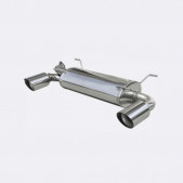 Terminal Echappement inox Inoxcar Toyota GT86 Après 2012 1x114mmR D+G