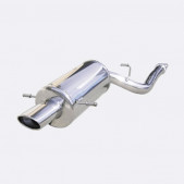 Terminaux / Silencieux Inoxcar Inox Subaru Impreza WRX Après 2001 Sortie 120x80mm