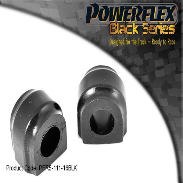 Silent Bloc Powerflex Anti-Roll 16mm Mini 2 R55/56/57 Black (2 Stück) - PF-R511116-2 BLK - PFR5-111-16BLK X2 - 5055676523044
