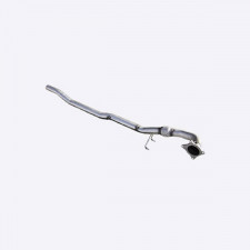 Inoxcar Stainless Cat Replacement Pipe Audi S3 2.0 TFSi 65mm After 2006