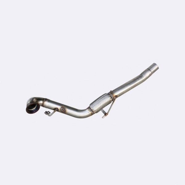 INOXCAR Stainless Steel Catalyst Replacement Pipe Volkswagen Golf 7 GTi 2.0 230ch After 2013 - IC-AFGTI03 - AFGTI.03 - 3661768454596