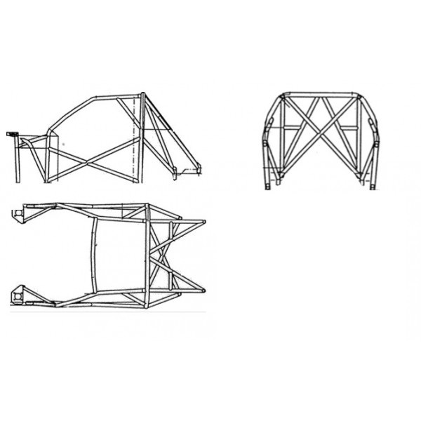 Structure Multipoints Sparco Peugeot 106 Maxi - 00753031S - 00753031S - 8033280058456