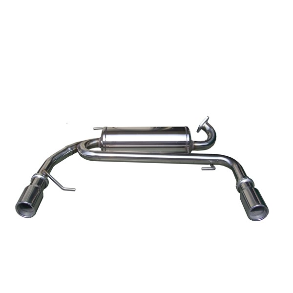 Inoxcar Stainless Rear Exhaust Suzuki Swift 1.6 16v Sport After 2006 1x80mm - IC-SUSW0180 - SUSW.01.80 - 3661768208083