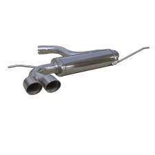 Terminale Scarico Inox Inoxcar Volkswagen Golf 5 FSi/GTi 2x80mm Racing