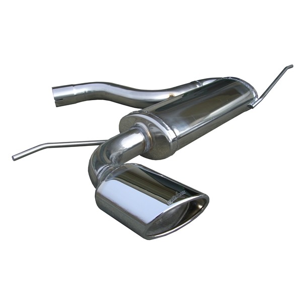 Inoxcar Stainless Rear Exhaust Volkswagen Golf 5 FSi/GTi 120x80mm Slanted - IC-WGO10SB - WGO.10.SB - 3661768220467