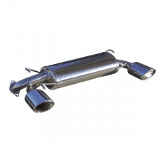 Inoxcar Stainless Rear Exhaust Subaru Impreza 2.5 WRX STi 2008 1x150mm