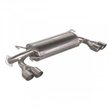 Inoxcar Stainless Rear Exhaust Subaru Impreza 2.5 STi 2008 2x80mm Racing