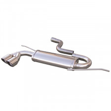 Auspuff Terminal Inox Inoxcar Volkswagen Scirocco 1.4 TSi 2x80mm Racing