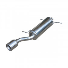 Inoxcar Stainless Rear Exhaust Volkswagen Golf 1 1.8 Cabriolet 1x80mm