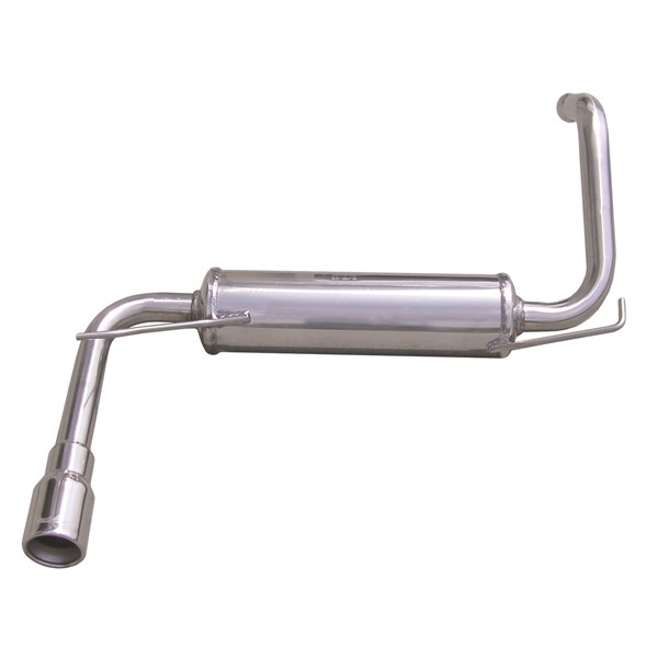 Inoxcar Stainless Rear Exhaust Toyota Aygo 1.0 After 2005 1x80mm - IC-TOAY0180 - TOAY.01.80 - 3661768321539