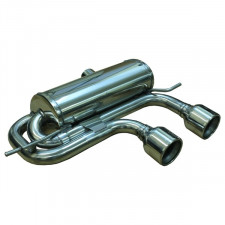 Inoxcar Stainless Rear Exhaust Volkswagen Golf 5 R32 250ch After 2004 102mm