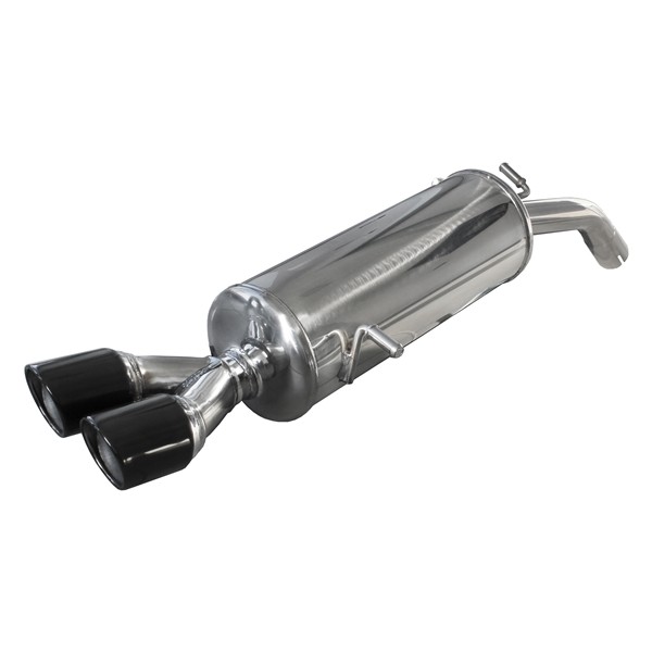 Terminal Echappement Inox Inoxcar Peugeot 208 200CV Après 2013 2x80X-Race Black - IC-PE20801XR80BK - PE208.01.XR80BLACK - 3661768424513