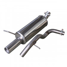 Terminal Echappement Inox Inoxcar Volkswagen Golf 4 1.4 Après 1997 1x80mm