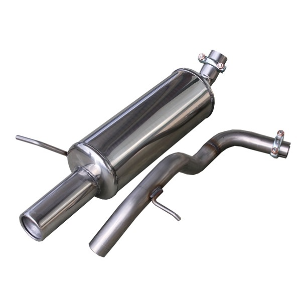 Auspuff Terminal Inox Inoxcar Volkswagen Golf 4 1.4 Nach 1997 1x80mm - IC-WGO1980 - WGO.19.80 - 3661768432082