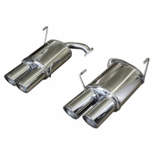 Terminale Scarico Inox Inoxcar Subaru Impreza WRX STi 300ch Dopo 2010 4x100mm