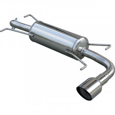 Inoxcar Stainless Rear Exhaust Subaru Impreza 2.0D Diesel After 2009 1x102mm Racing