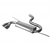 Auspuffendstück Inox Inoxcar Volkswagen Scirocco 1.4 TSi Nach 2008 2x80mm X-Race