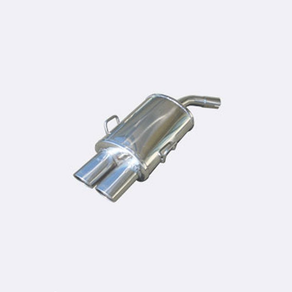 Inoxcar Stainless Rear Exhaust BMW 325i/328i E36 2x90x70mm - IC-OVBM0490 - OVBM.04.90 - 3661768205945