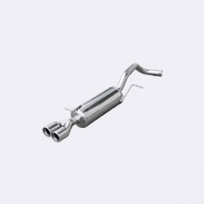 Terminal Auspuff Inox Inoxcar Volkswagen Polo GTI 6R 180ch Nach 2010 2x80mm