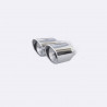 Inoxcar Stainless Rear Exhaust BMW E46 330d After 2000 2x80mm Racing