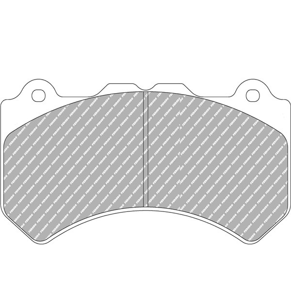 Pastiglie di Freno Ferodo DS2500 Anteriore Audi RS6 V10 Bi turbo - F-RP3133H - FRP3133H - 3661768490143