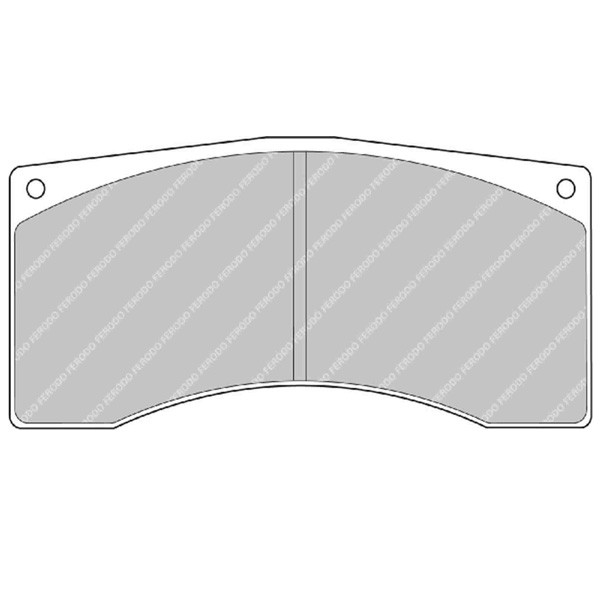 Pastiglie Freno Ferodo DS3000 Pinza Alcon - F-RP1078ZB - FRP1078ZB - 3661768490198