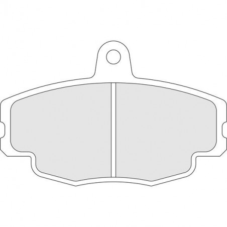 CL Brakes RC6 Front Brake Pads Renault Clio 16s/205