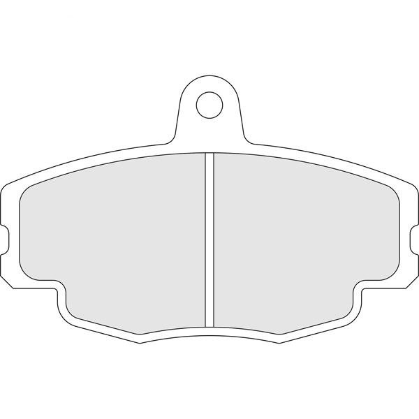 Plaquettes de Frein CL Brakes RC6 Avant Renault Clio 16s/205 - CL-4000-RC6 - 4000 RC6 - 3661768201787