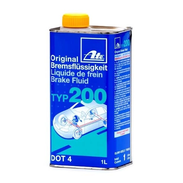 Bremsflüssigkeit ATE Racing DOT4 280° 1L - ATE-TYPE-200 - 706202 - 3661768000038