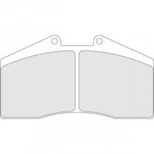 Brake pads CL Brakes RC6 rear FERRARI 348 GTB 3.4 from 89 to 95