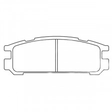 Pastiglie freno CL Freni RC6 Posteriore Subaru prima di 1999