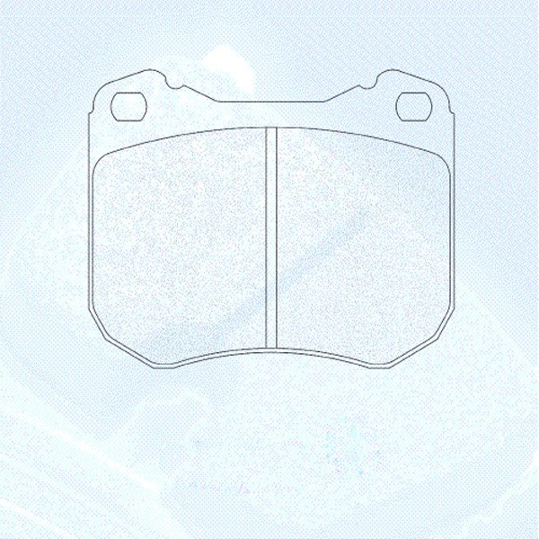 Pastiglie di Freno CL Brakes RC6 Anteriore Porsche 944 - CL-4040-RC6 - 4040T18 RC6 - 3661768292563