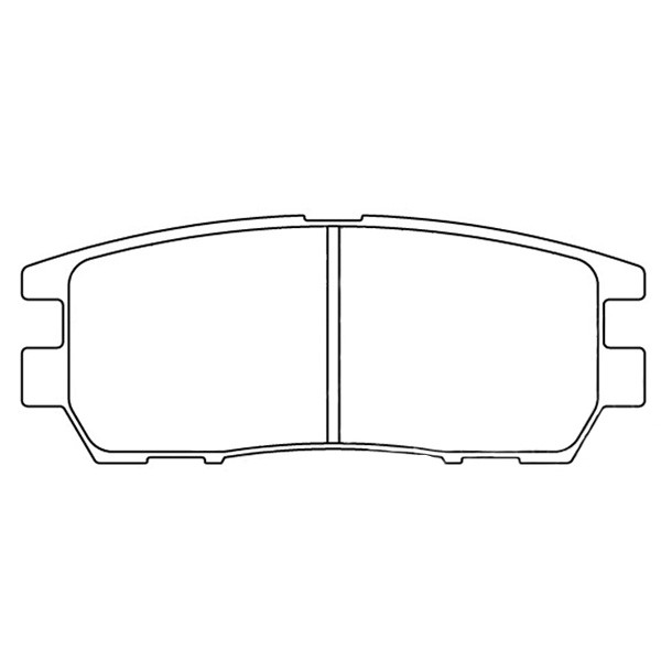 Plaquettes de Frein CL Brakes RC6 Arrière Mitsubishi Lancer Evo 6 Terre - CL-4052-RC6 - 4052 RC6 - 3661768299487