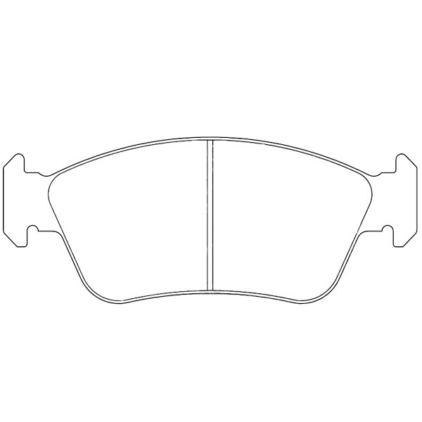 CL Brakes RC6 Brake Pads BMW E36 320i/325i - CL-4104-RC6 - 4104 RC6 - 3661768202210