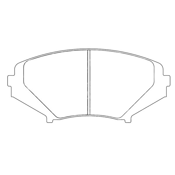 Pastiglie di Freno CL Brakes RC6 Anteriore Mazda RX8 Dopo 2003 - CL-4128-RC6 - 4128 RC6 - 3661768305331