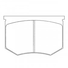 Pastiglie di Freno CL Brakes RC6 Pinza Girling / Lucas