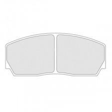 Brake pads CL Brakes RC8 front Mitsubishi Lancer Evo Vi 96-01