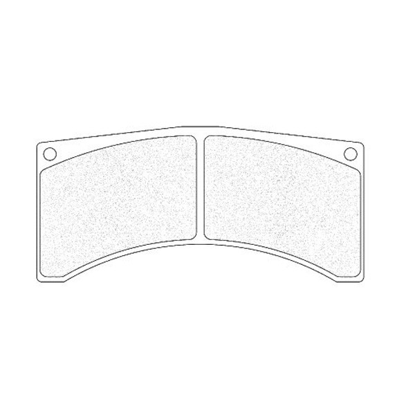 Plaquettes de Frein CL Brakes RC8 Etrier Brembo - CL-5005W43T16RC8 - 5005W43T16 RC8 - 3661768277560