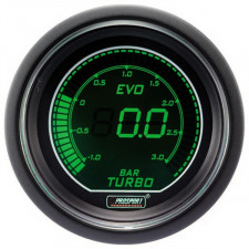 Strumento Digitale Pro-Sport Pressione Turbo 52mm -1 a 3B Verde/Bianco