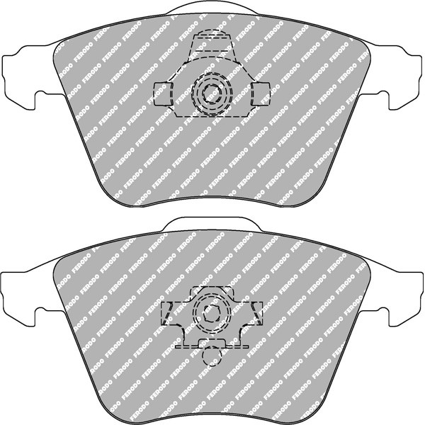 Bremsbeläge Ferodo DS2500 Avant Audi A4/A6 - F-CP1629H - FCP1629H - 3661768296448