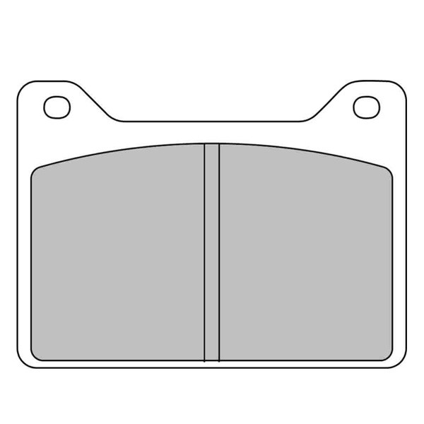 Plaquette de Frein Ferodo DS2500 Etrier WILLWOOD - F-RP3108H - FRP3108H - 3661768336007