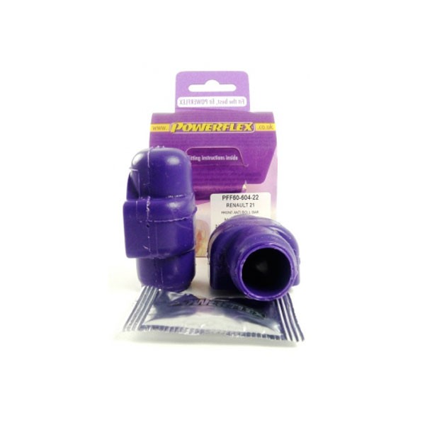 Powerflex Bushing Anti-Roll Bar-Front Wishbone Bush Renault R21 and Turbo 22mm (2 Pieces) - PF-F6060422-2 - PFF60-604-22 - 5055676507082