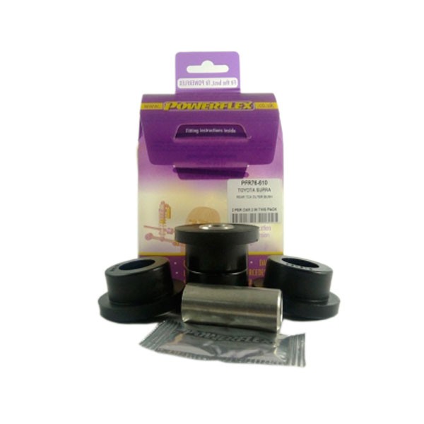 Powerflex Bushing Rear Wishbone Rear Bush Outer Toyota Supra (2 Pieces) - PF-R76610-2 - PFR76-610 - 5055676509352