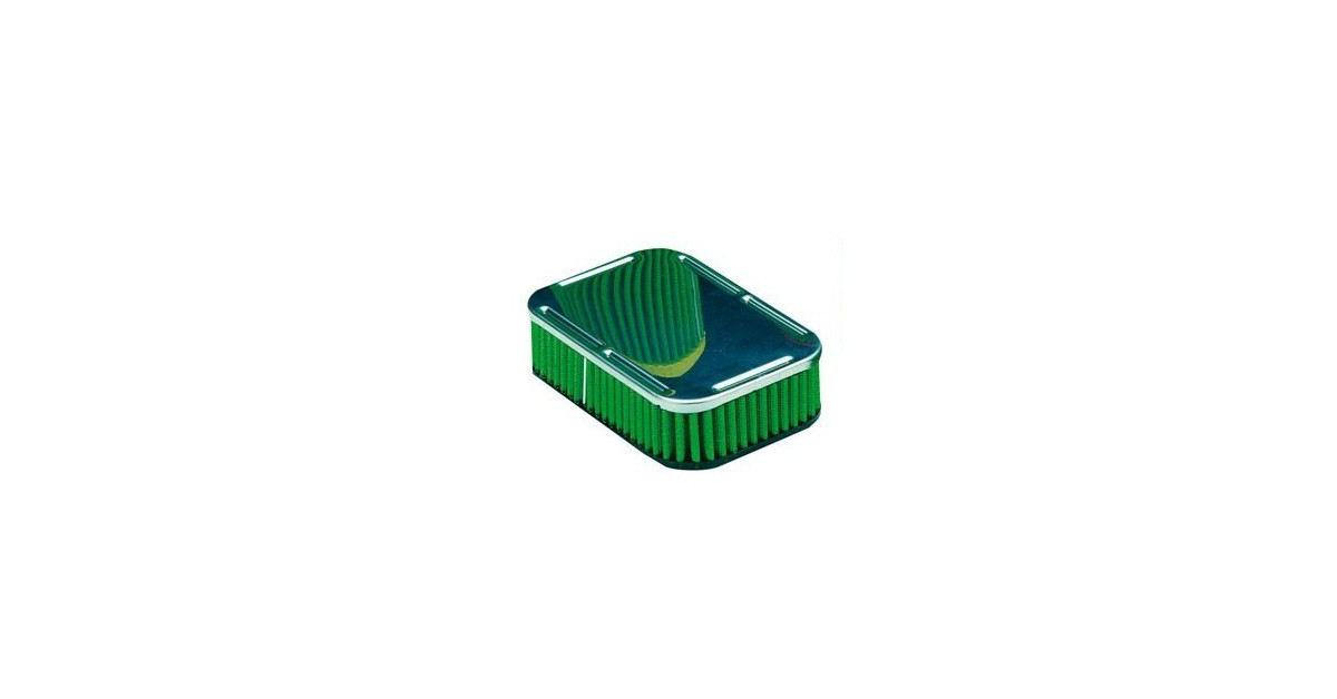 Airbox für Vergaser 40/45/48 Green Weber DCOE Renault R8 und R12 Gordini 170x115x45mm